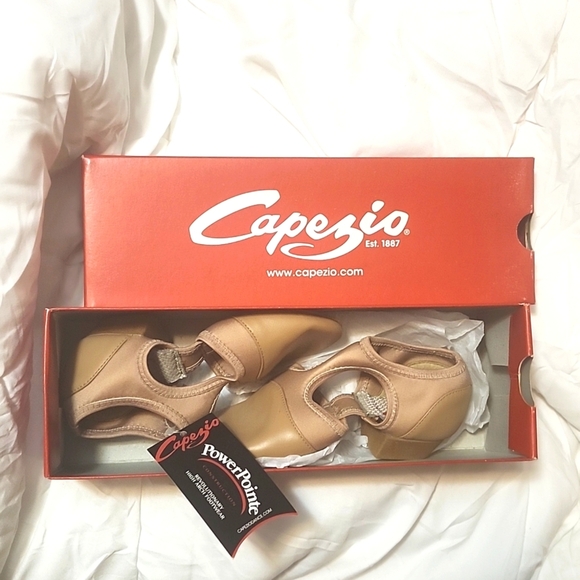 Capezio Pedini Femme Children's Dance/Jazz Shoes, Caramel, Multiple Sizes - Picture 2 of 13